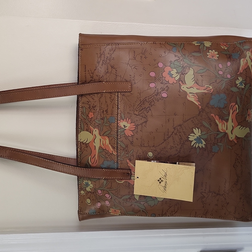 Patricia Nash Floral Map Viana Tote - Picture 15 of 15